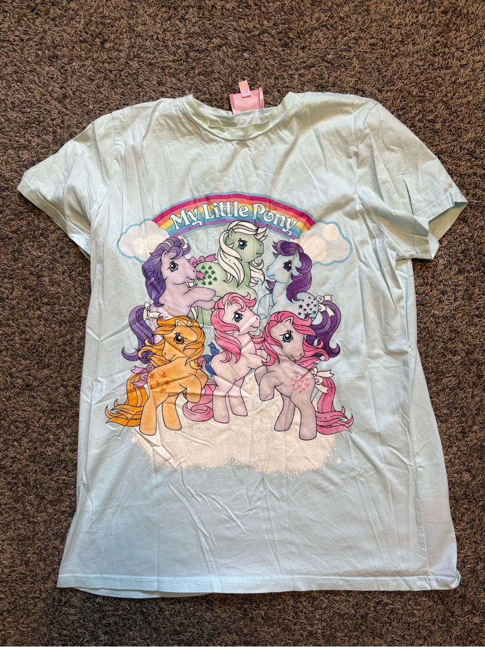 Dolls Kill Light Blue My Little Pony Graphic Tee